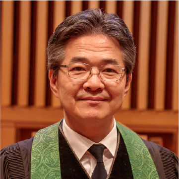 プロフィール写真：高橋牧師